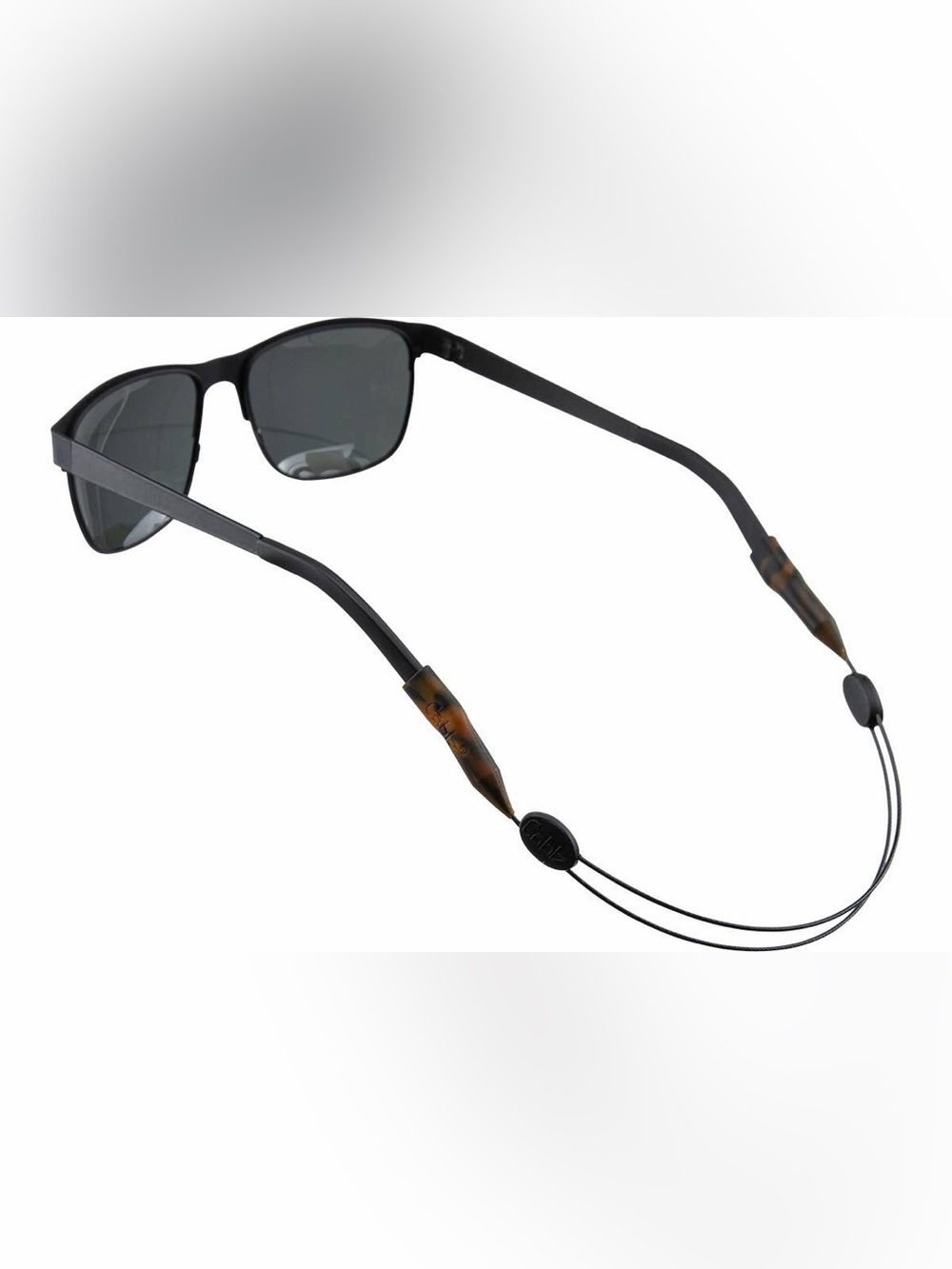 Cablz Zipz Adjustable with Universal End -Tortoise Shell/Adjustable / 14"